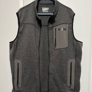 Kuiu Men’s Vest 3XL Base Camp High Loft Fleece 100% Polyester